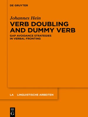 cover image of Verb Doubling and Dummy Verb